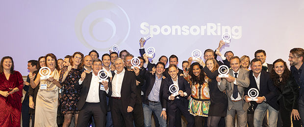 Sponsorringgroepsfoto